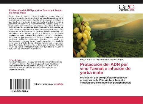 Protección del ADN por vino Tannat e infusión de yerba mate