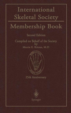 International Skeletal Society Membership Book