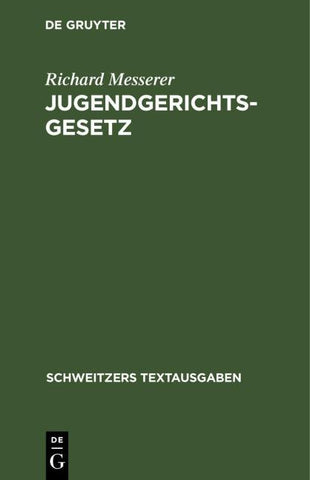 Jugendgerichtsgesetz