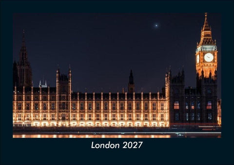 London 2027 Fotokalender DIN A5