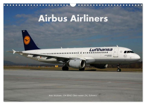 Airbus Airliners (Wandkalender 2026 DIN A3 quer), CALVENDO Monatskalender