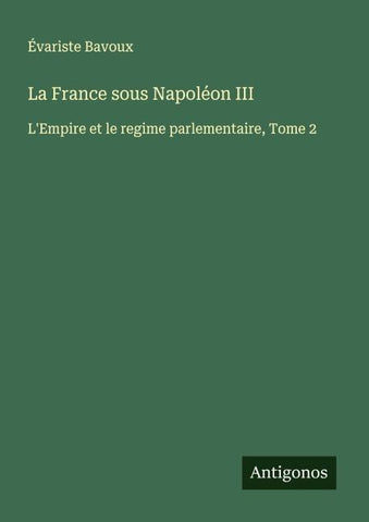 La France sous Napoléon III