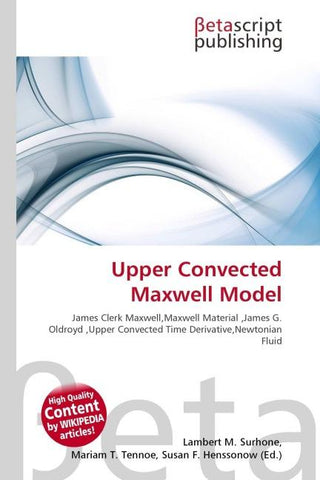 Upper Convected Maxwell Model