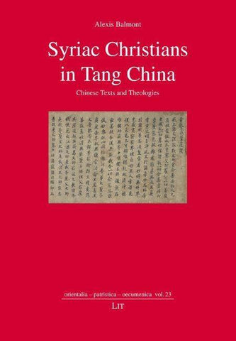 Syriac Christians in Tang China