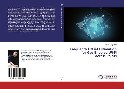 Frequency Offset Estimation for Gps Enabled Wi-Fi Access Points