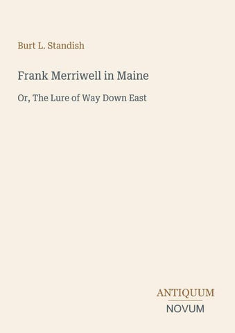 Frank Merriwell in Maine