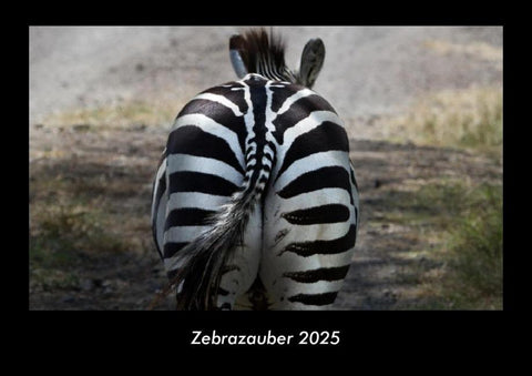 Zebrazauber 2025 Fotokalender DIN A3