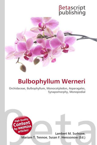 Bulbophyllum Werneri
