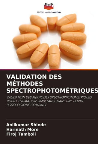 VALIDATION DES MÉTHODES SPECTROPHOTOMÉTRIQUES