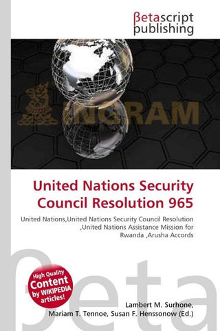 United Nations Security Council Resolution 965