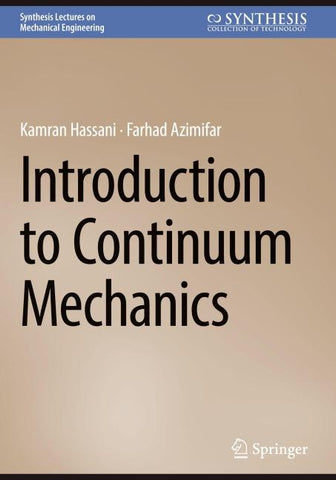 Introduction to Continuum Mechanics