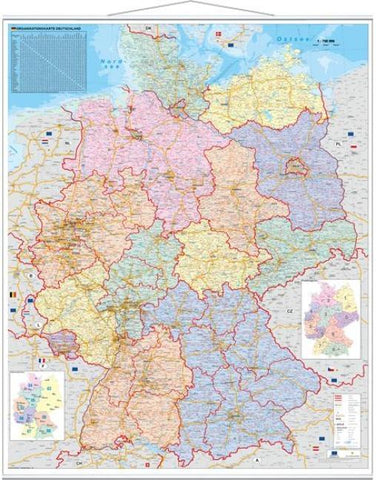 Deutschland Organisationskarte
