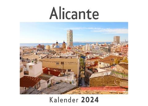 Alicante (Wandkalender 2024, Kalender DIN A4 quer, Monatskalender im Querformat mit Kalendarium, Das perfekte Geschenk)