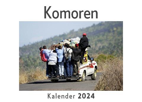 Komoren (Wandkalender 2024, Kalender DIN A4 quer, Monatskalender im Querformat mit Kalendarium, Das perfekte Geschenk)