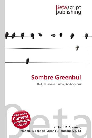 Sombre Greenbul