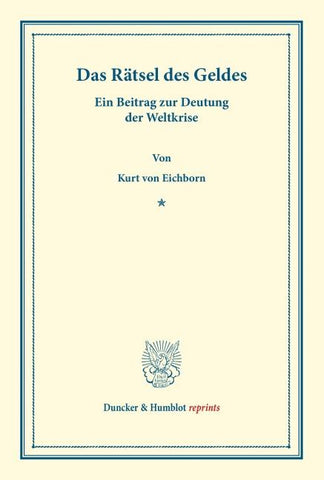 Das Rätsel des Geldes