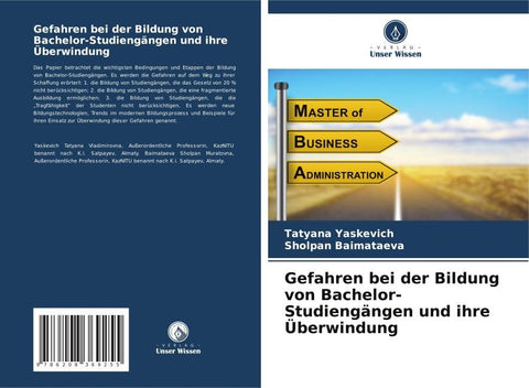 Gefahren bei der Bildung von Bachelor-Studiengängen und ihre Überwindung