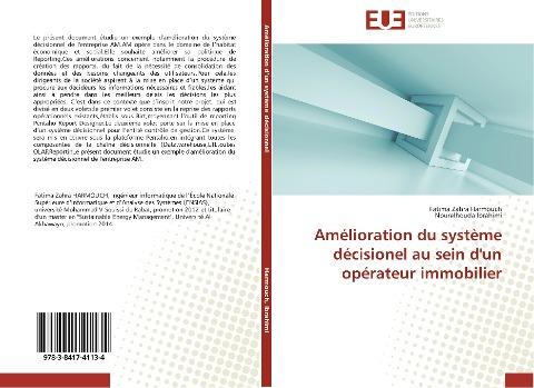 Amélioration du système décisionel au sein d'un opérateur immobilier