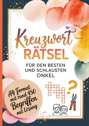 Kreuzworträtsel für  den besten und schlausten Onkel