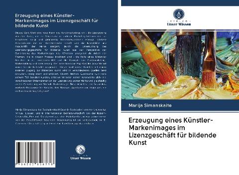 Erzeugung eines Künstler-Markenimages im Lizenzgeschäft für bildende Kunst