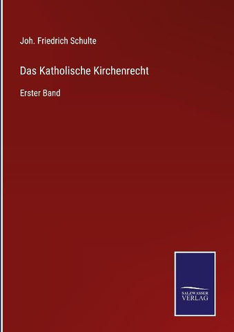 Das Katholische Kirchenrecht