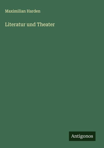 Literatur und Theater