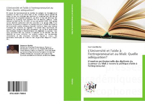 L'Université et l'aide à l'entrepreneuriat au Mali: Quelle adéquation?