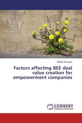 Factors affecting BEE deal value creation for empowerment companies