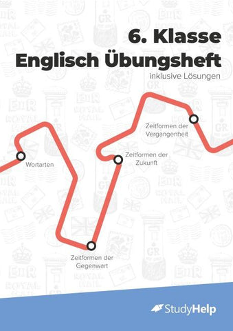 6. Klasse Englisch Übungsheft (Workbook)