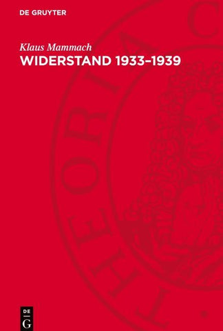 Widerstand 1933–1939