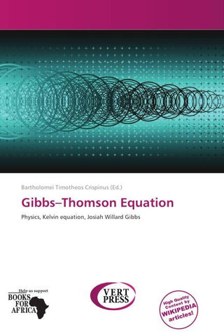 Gibbs-Thomson Equation
