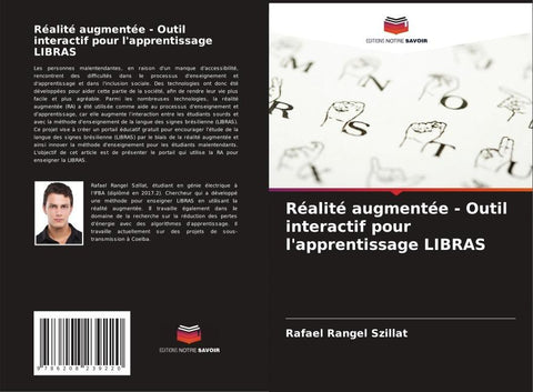 Réalité augmentée - Outil interactif pour l'apprentissage LIBRAS