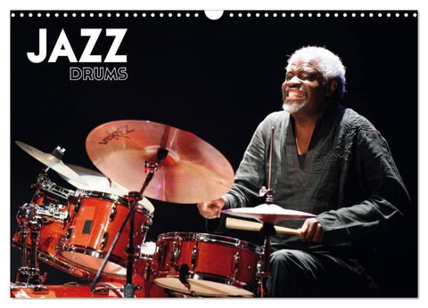 Jazz drums (Calendrier mural 2026 DIN A3 vertical), CALVENDO calendrier mensuel