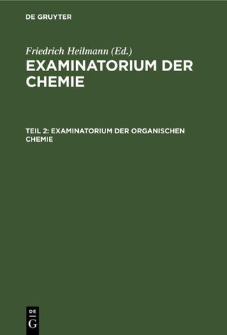 Examinatorium der organischen Chemie