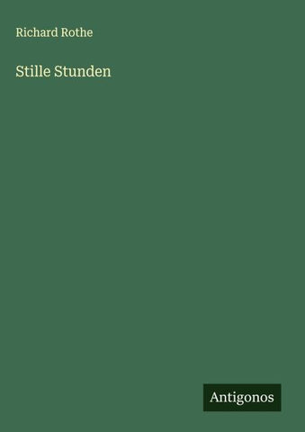 Stille Stunden