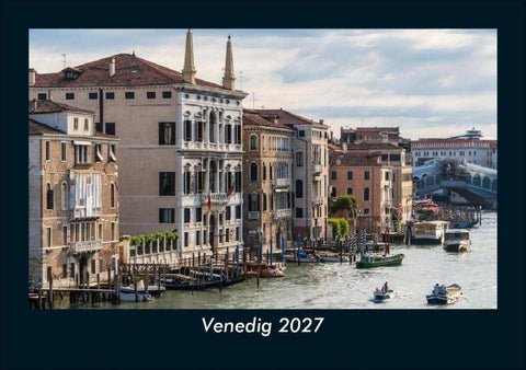 Venedig 2027 Fotokalender DIN A5
