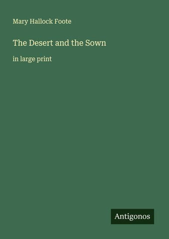 The Desert and the Sown