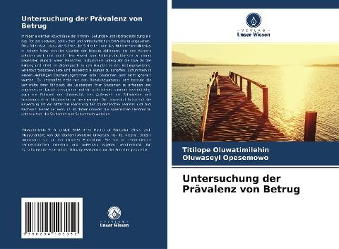 Untersuchung der Prävalenz von Betrug