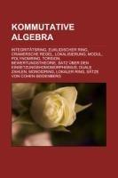 Kommutative Algebra