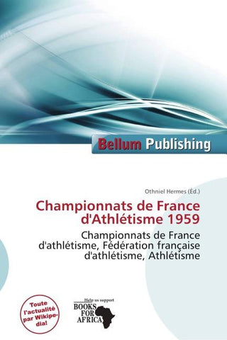 Championnats de France d'Athlétisme 1959