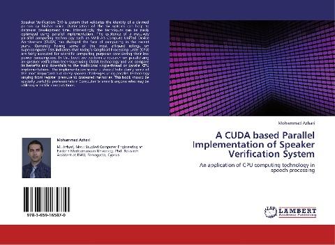 A CUDA based Parallel Implementation of Speaker Verification System
