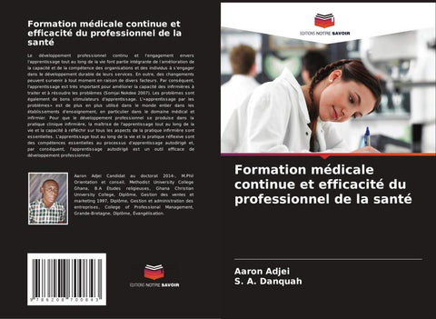 Formation médicale continue et efficacité du professionnel de la santé