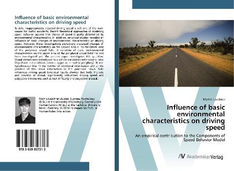 Influence of basic environmental characteristics on driving speed