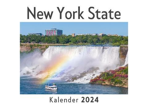 Niagarafälle (Wandkalender 2024, Kalender DIN A4 quer, Monatskalender im Querformat mit Kalendarium, Das perfekte Geschenk)