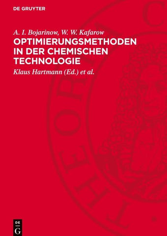 Optimierungsmethoden in der chemischen Technologie