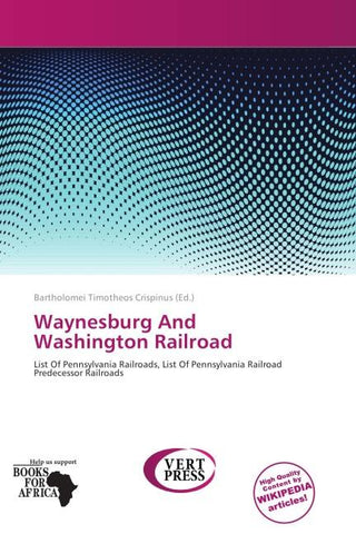 Waynesburg And Washington Railroad