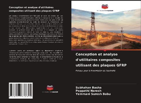 Conception et analyse d'utilitaires composites utilisant des plaques GFRP