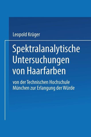 Spektralanalytische Untersuchungen von Haarfarben