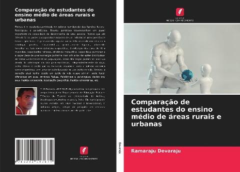 Comparação de estudantes do ensino médio de áreas rurais e urbanas