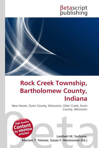 Rock Creek Township, Bartholomew County, Indiana